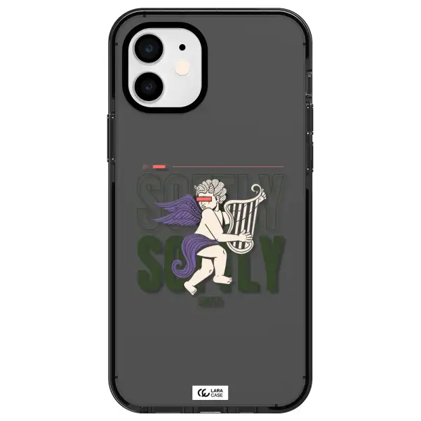 Orpheus Apple iPhone 12 impact Smoke Black Case