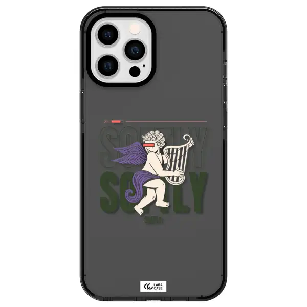 Orpheus Apple iPhone 12 pro max impact Smoke Black Case