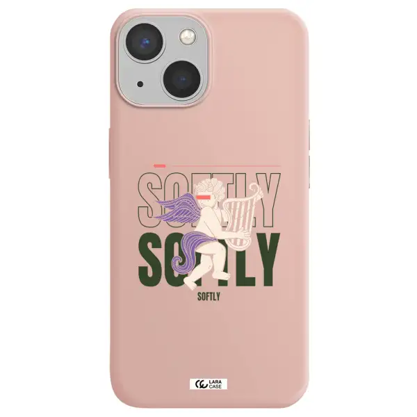 Orpheus Apple iPhone 13 mini Silicone pastel pink Case