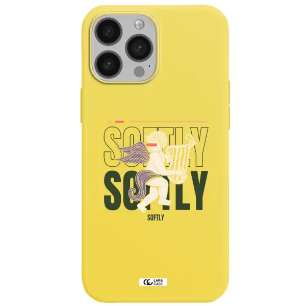 Orpheus Apple iPhone 13 Pro Silicone canary yellow Case