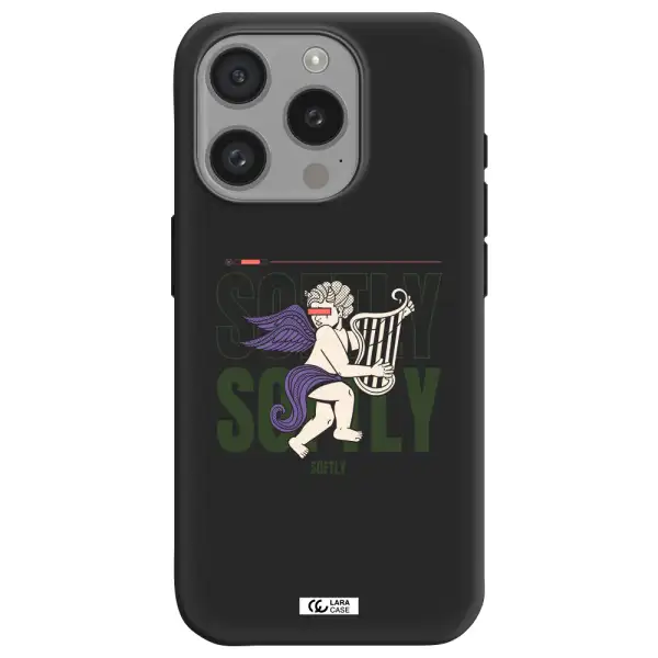 Orpheus Apple Iphone 15 Pro Silicone Black Case