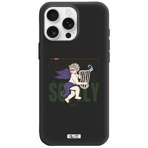 Orpheus Apple Iphone 16 Pro Max Silicone Black Case