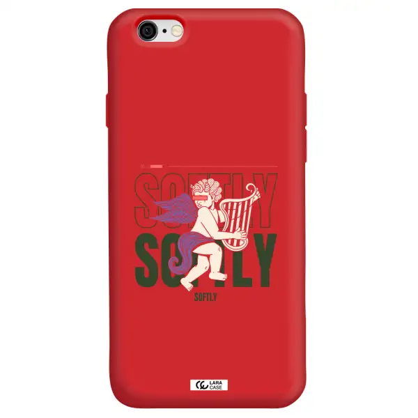 Orpheus Apple iPhone 6 Silicone Imperial Red Case