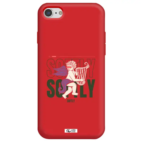 Orpheus Apple iPhone 7 Silicone Imperial Red Case