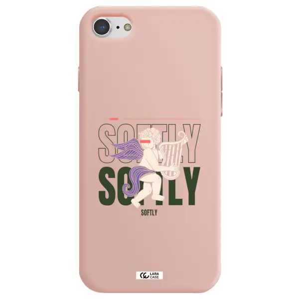 Orpheus Apple iPhone 7 Silicone pastel pink Case