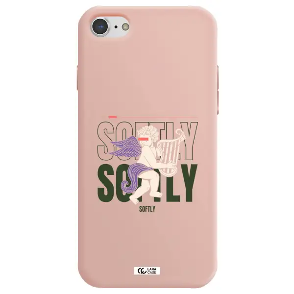 Orpheus Apple iPhone 8 Silicone pastel pink Case