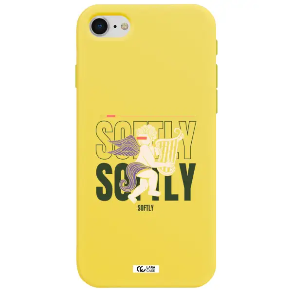 Orpheus Apple iPhone se 2020 Silicone canary yellow Case