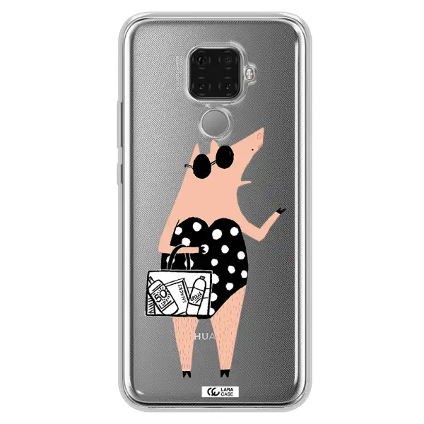 Lady Pig Huawei Mate 30 Lite Clear TPU Case