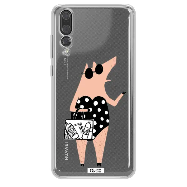 Lady Pig Huawei P20 Pro Clear TPU Case
