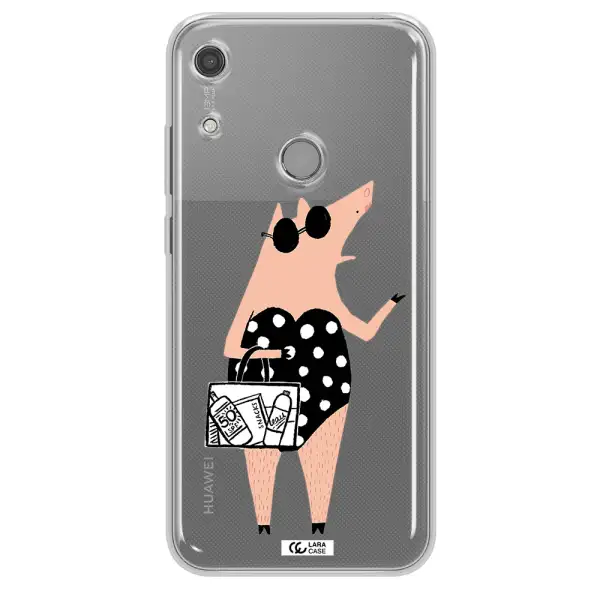 Lady Pig Huawei Y6S Clear TPU Case