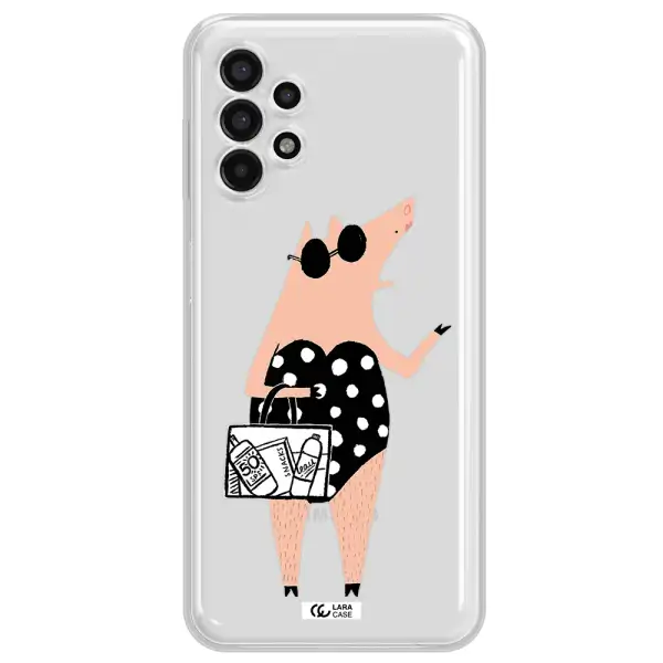 Lady Pig Samsung A13 4g Clear TPU Case