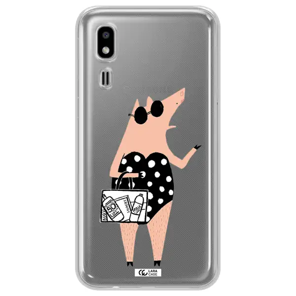 Lady Pig Samsung A2 Core Clear TPU Case