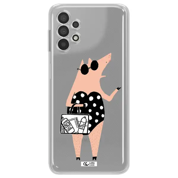 Lady Pig Samsung A32 Clear TPU Case