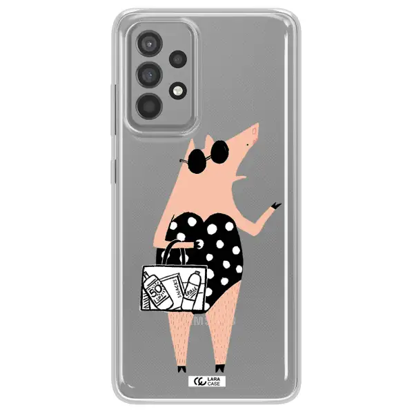 Lady Pig Samsung A52 Clear TPU Case