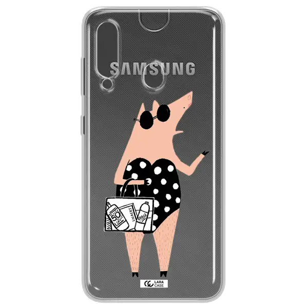 Lady Pig Samsung A60 Clear TPU Case