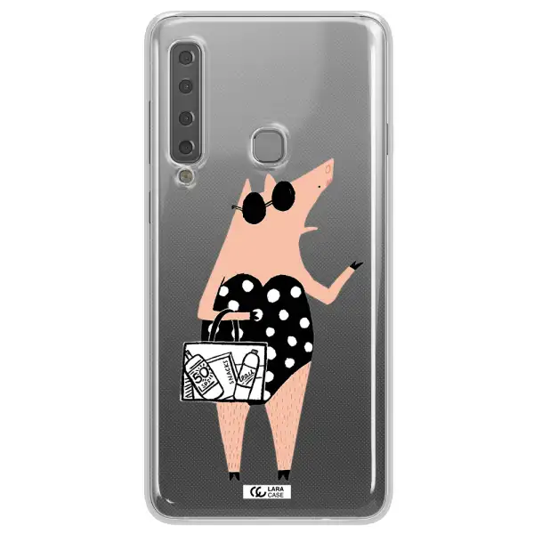 Lady Pig Samsung A9 2018 Clear TPU Case