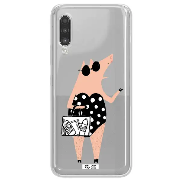 Lady Pig Samsung A90 Clear TPU Case