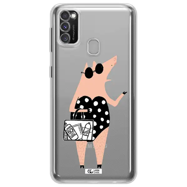 Lady Pig Samsung M30S Clear TPU Case
