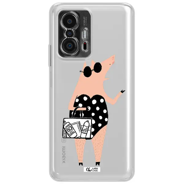 Lady Pig Xiaomi 11T Clear Tpu Case