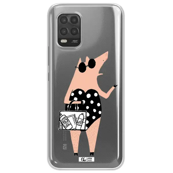 Lady Pig Xiaomi Mi 10 Lite Clear TPU Case