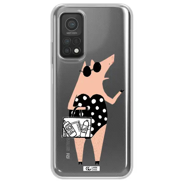 Lady Pig Xiaomi Mi 10T Clear TPU Case