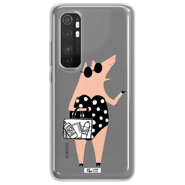 Lady Pig Xiaomi Mi Note 10 Lite Clear TPU Case