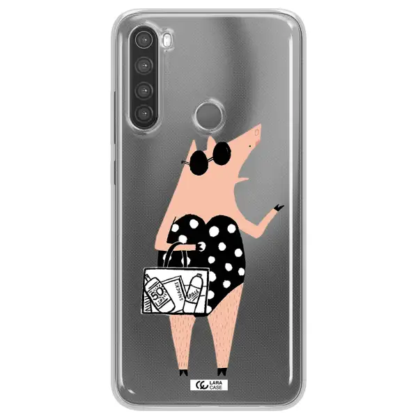 Lady Pig Xiaomi Note 8 Clear TPU Case