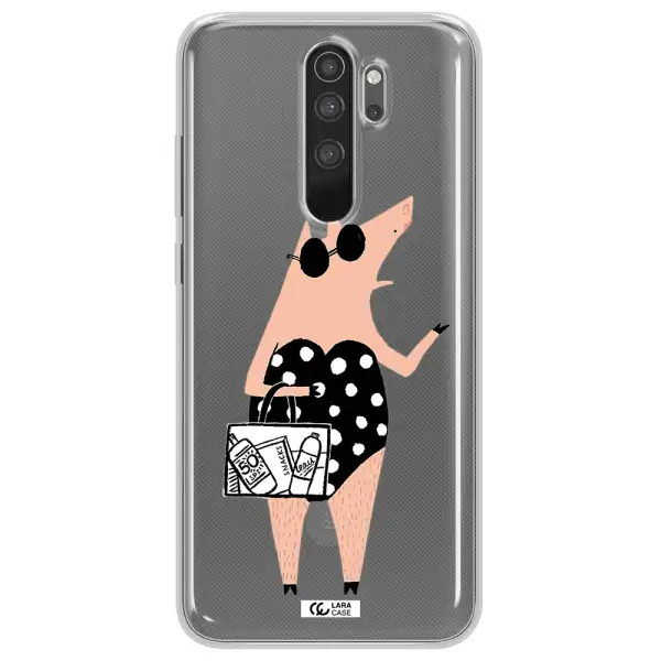 Lady Pig Xiaomi Note 8 Pro Clear TPU Case
