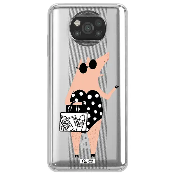 Lady Pig Xiaomi Poco X3 Clear TPU Case