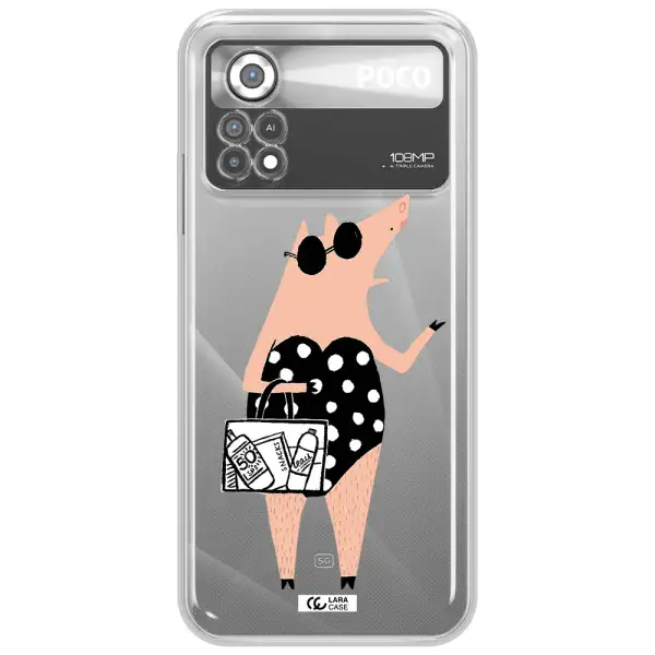 Lady Pig Xiaomi Poco X4 Pro Clear TPU Case