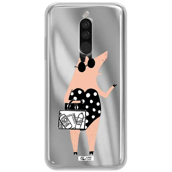 Lady Pig Xiaomi Redmi 8 Clear Tpu Case
