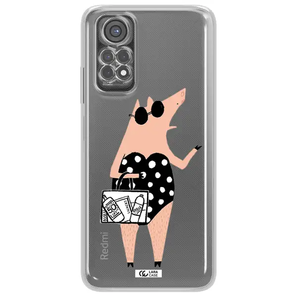 Lady Pig Xiaomi Redmi Note 11S Clear Tpu Case