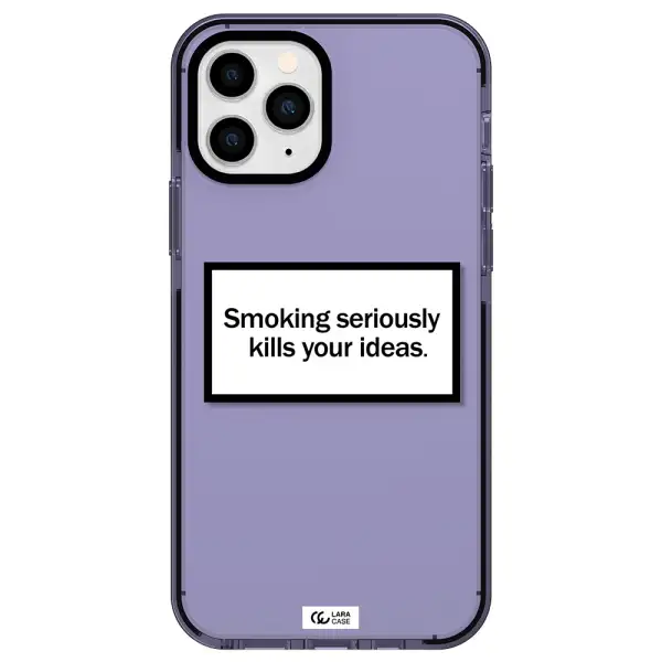 Cigarette Damage Apple iPhone 11 pro max impact Lilac Case