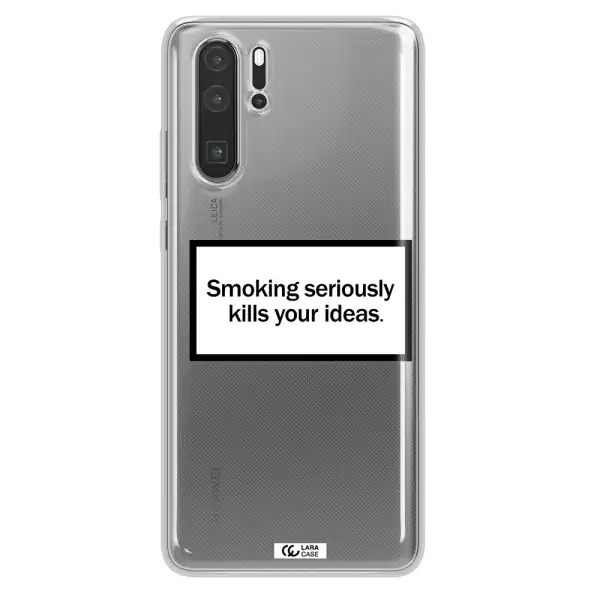 Cigarette Damage Huawei P30 Pro Clear TPU Case