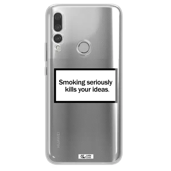 Cigarette Damage Huawei Y9 Prime 2019 Clear TPU Case
