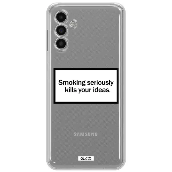 Cigarette Damage Samsung A13 5G Clear Tpu Case