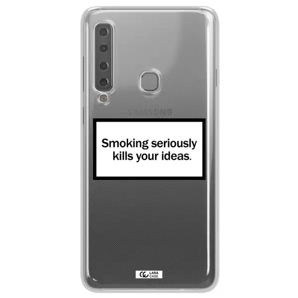 Cigarette Damage Samsung A9 2018 Clear TPU Case
