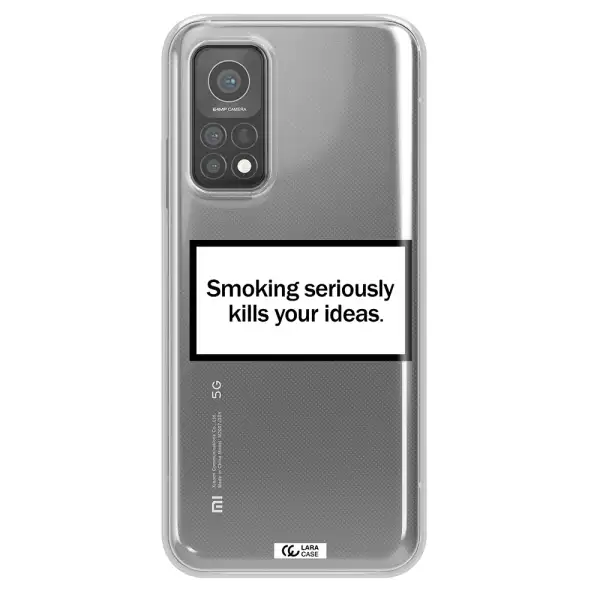 Cigarette Damage Xiaomi Mi 10 T Pro Clear TPU Case