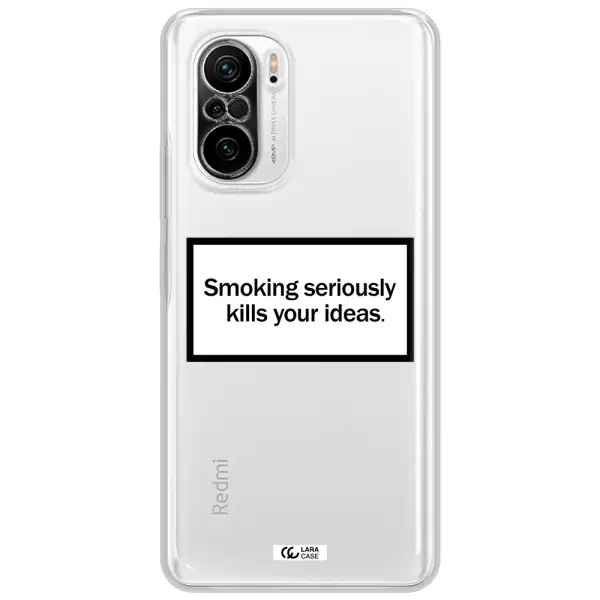 Cigarette Damage Xiaomi Poco F3 Clear Tpu Case