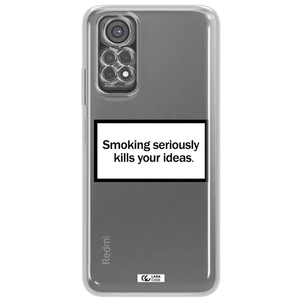 Cigarette Damage Xiaomi Redmi Note 11S Clear Tpu Case