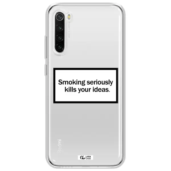 Cigarette Damage Xiaomi Redmi Note 8T Clear Tpu Case