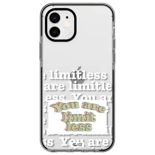 Limitless Apple iPhone 11 impact black border Case