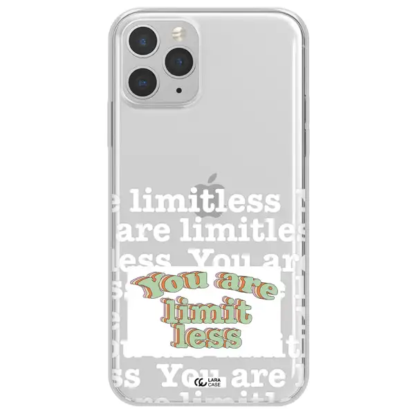 Limitless Apple iPhone 11 pro Clear TPU Case