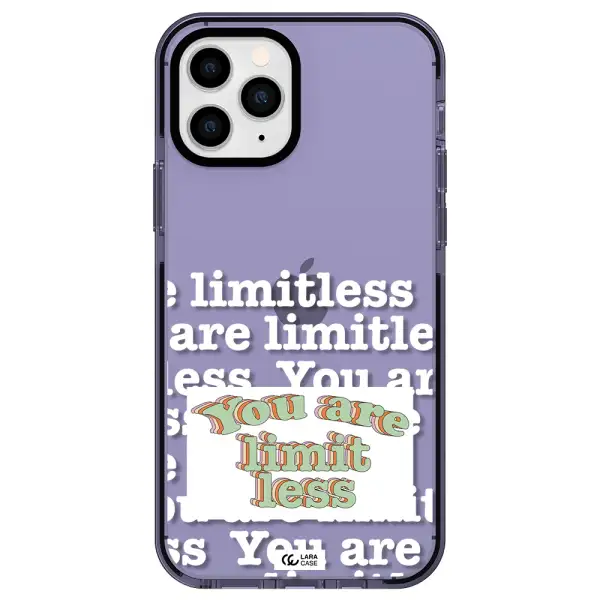 Limitless Apple iPhone 11 pro max impact Lilac Case
