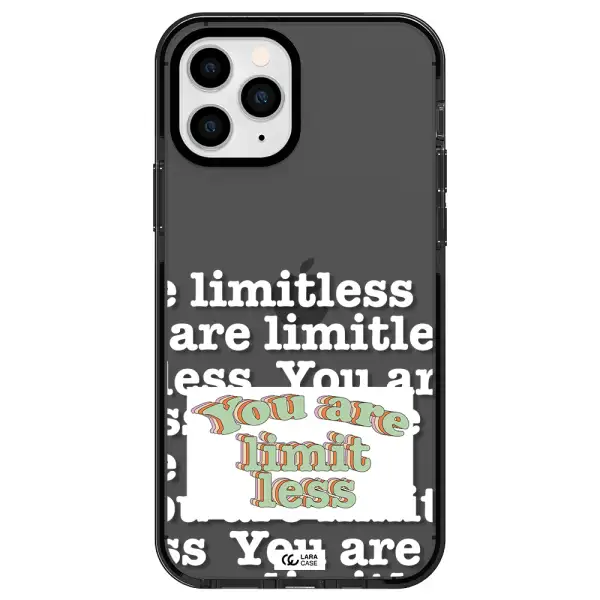 Limitless Apple iPhone 11 pro max impact Smoke Black Case