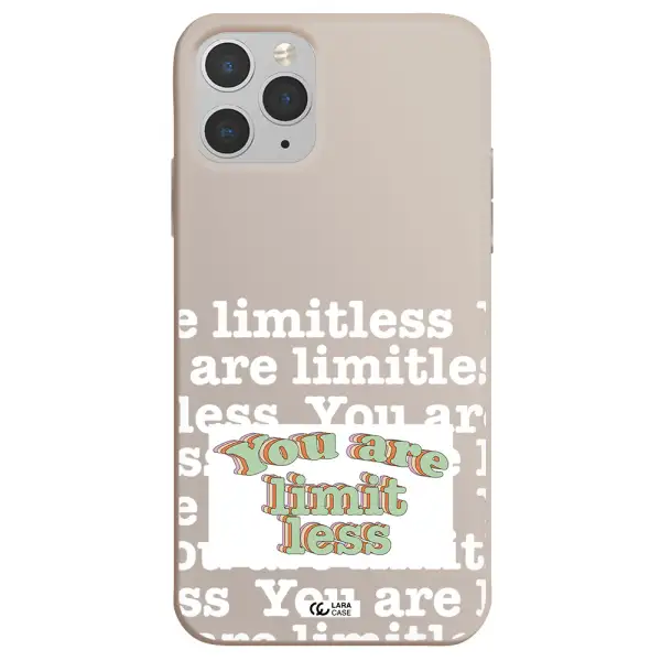 Limitless Apple iPhone 11 pro max Silicone Stone Case