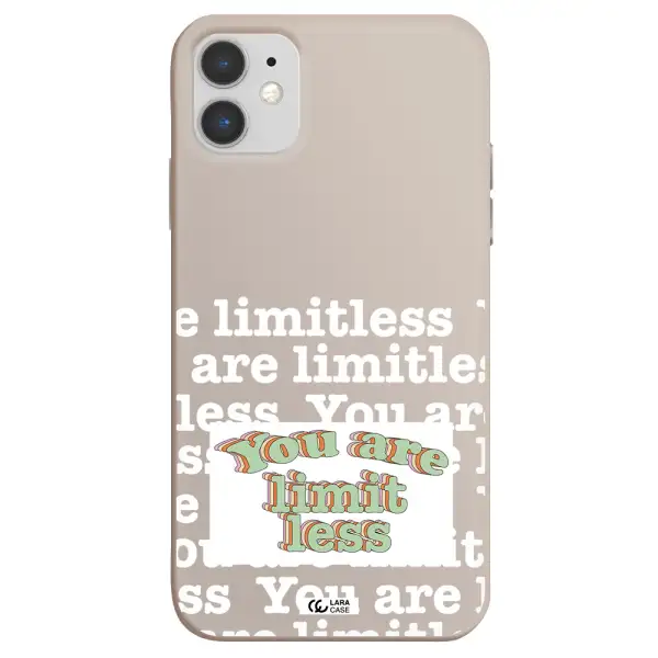Limitless Apple iPhone 11 Silicone Stone Case