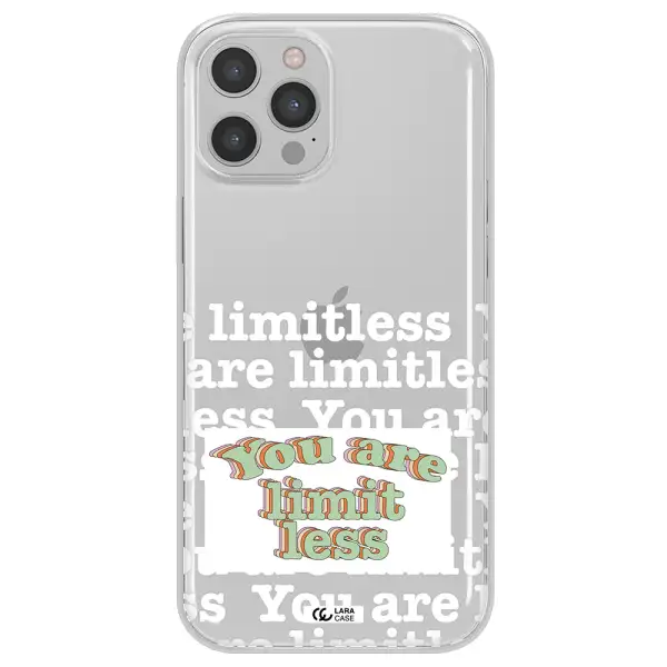 Limitless Apple iPhone 12 pro Clear TPU Case