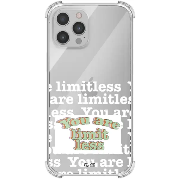 Limitless Apple iPhone 12 pro max Clear PC Case
