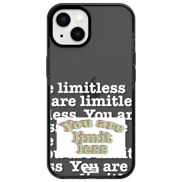 Limitless Apple iPhone 13 impact Smoke Black Case